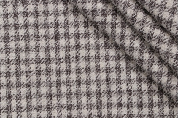Click for Houndstooth Check Woven Upholstery Fabric in Smoke  Houndstooth Check Woven Upholstery Fabric in Smoke