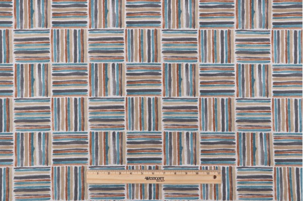 Magnolia Home Oslo Printed Cotton Drapery Fabric in Harvest