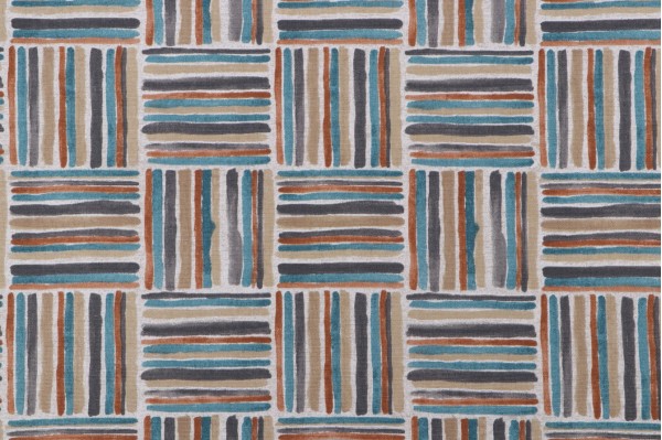 Magnolia Home Oslo Printed Cotton Drapery Fabric in Harvest
