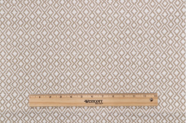 1 Yard Thibaut Kuba W79645 Woven Chenille Upholstery Fabric in Sand