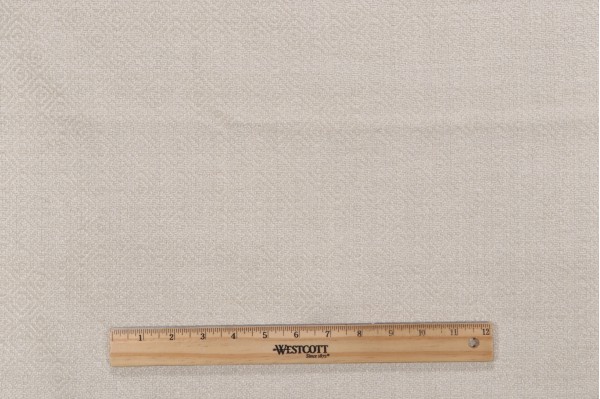 Thibaut Diamante W724100 Woven Chenille Upholstery Fabric in Whisper White