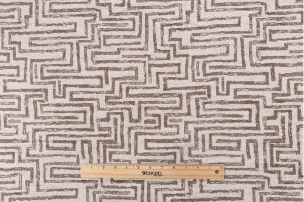 Amira 3531 Woven Chenille Upholstery Fabric in Linen 