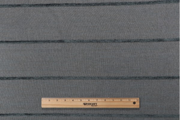 Click for Hilo Stripe Woven Chenille Decorator Fabric in Blue Spruce  Hilo Stripe Woven Chenille Decorator Fabric in Blue Spruce