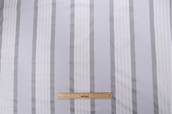 Thibaut Emerson Stripe W80111 Woven Decorator Fabric in Smoke