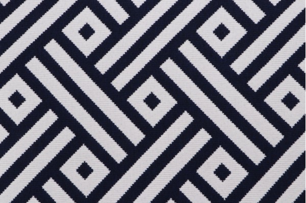 Thibaut Parterre W80327 Woven Solution Dyed Acrylic Outdoor Fabric in Marine Blue