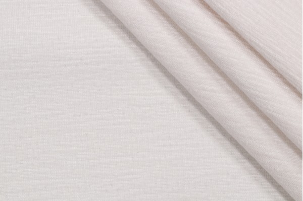 Thibaut Interlude W80063 Woven Solution Dyed Acrylic Chenille Outdoor Fabric in White