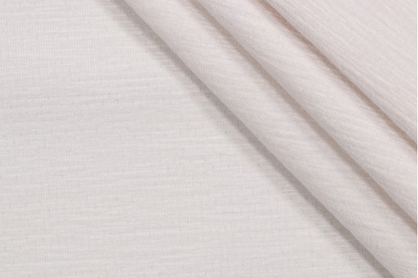 Thibaut Interlude W80063 Woven Solution Dyed Acrylic Chenille Outdoor Fabric in White