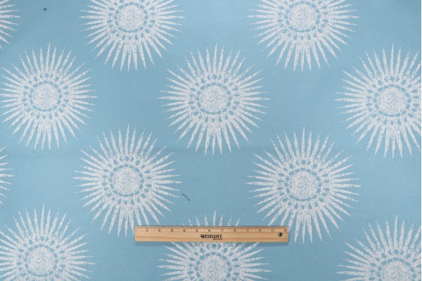Thibaut Bahia W80778 Woven Solution Dyed Acrylic Outdoor Fabric in Spa Blue