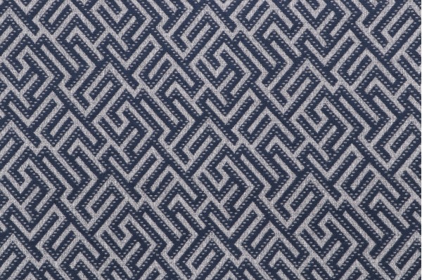 Thibaut Minos W80810 Woven Solution Dyed Acrylic Outdoor Fabric in Indigo