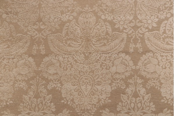 Thibaut Cape Damask W79068 Woven Chenille Upholstery Fabric in Taupe