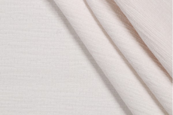 Thibaut Interlude W80063 Woven Solution Dyed Acrylic Chenille Outdoor Fabric in White