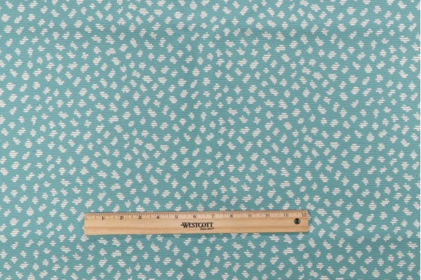 Click for 2 Yards Thibaut Pongo W79627 Woven Upholstery Fabric in Turquoise and White Thibaut Pongo W79627 Woven Upholstery Fabric in Turquoise and White