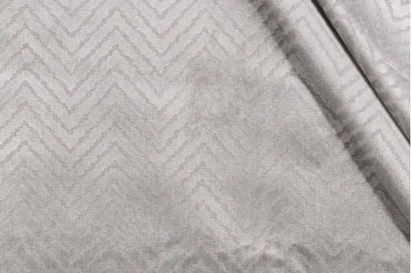 Thibaut Zenith AW7841 Grospoint Velvet Upholstery Fabric in Light Grey
