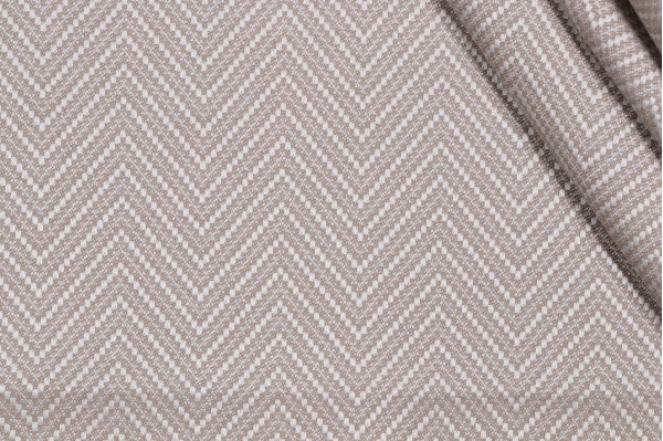 Thibaut Haven Herringbone W80006 Woven Solution Dyed Acrylic Outdoor Fabric in Stone