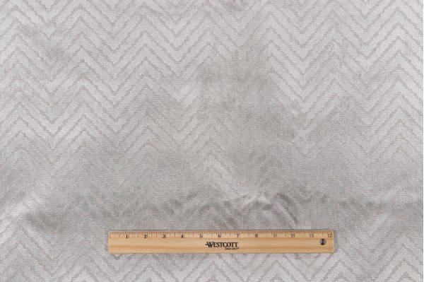 Thibaut Zenith AW7841 Grospoint Velvet Upholstery Fabric in Light Grey