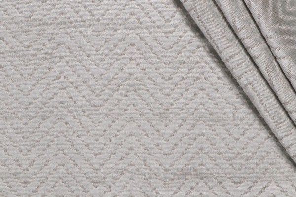 Thibaut Zenith AW7841 Grospoint Velvet Upholstery Fabric in Light Grey