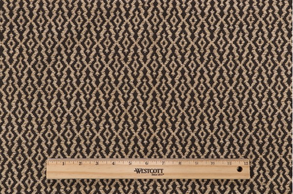 Click for 1.75 Yards Thibaut Sumatra W74352 Woven Upholstery Fabric in Black on Sand Thibaut Sumatra W74352 Woven Upholstery Fabric in Black on Sand