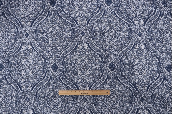 Click for 5.38 Yards Thibaut Tulsi W80311 Woven Solution Dyed Acrylic Outdoor Fabric in Navy Thibaut Tulsi W80311 Woven Solution Dyed Acrylic Outdoor Fabric in Navy