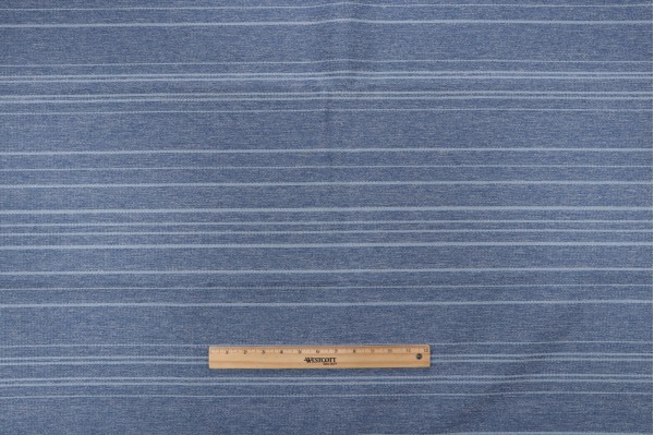 Brentano Channel Woven Polyolefin Outdoor Fabric in Indian Ocean