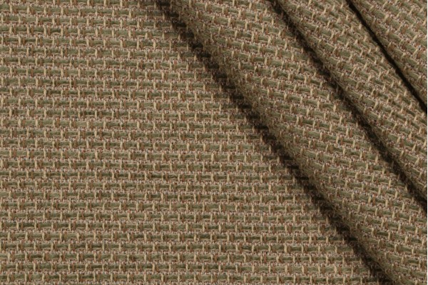 Scalamandre Bar Harbor Woven Chenille Upholstery Fabric in Avocado