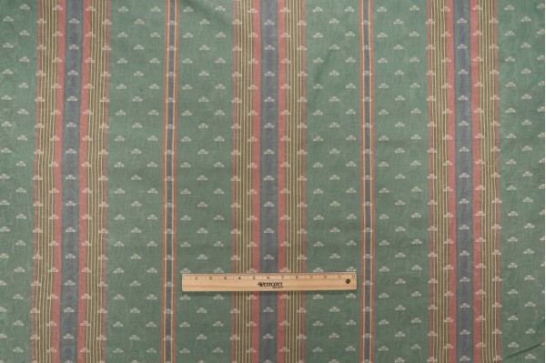 Grey Watkins Stefano Moire Decorator Fabric in Green for Scalamandre