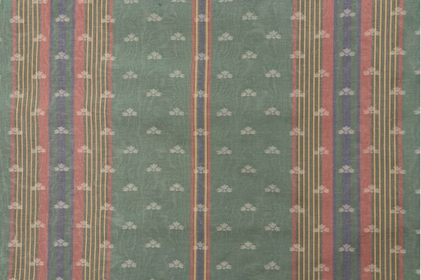 Grey Watkins Stefano Moire Decorator Fabric in Green for Scalamandre