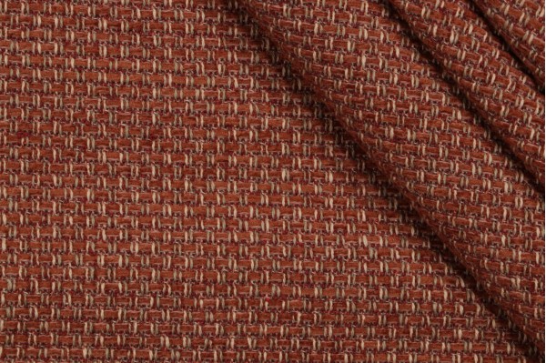 Click for 7.5 Yards Scalamandre Bar Harbor Woven Chenille Upholstery Fabric in Brick Scalamandre Bar Harbor Woven Chenille Upholstery Fabric in Brick