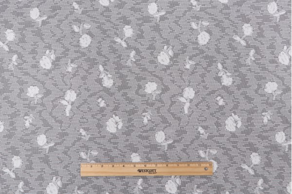 Fonthill Madras Sheer Lace Drapery Fabric in Cream for Scalamandre