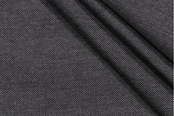 Thibaut Oxford Cloth W80353 Woven Solution Dyed Acrylic Outdoor Fabric in Charcoal