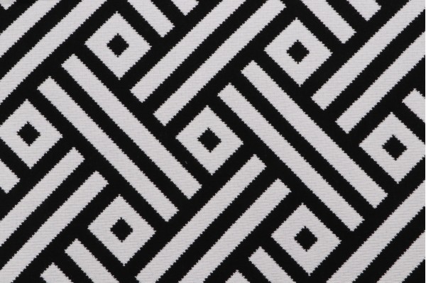 Anna French Parterre W80329 Woven Solution Dyed Acrylic Outdoor Fabric in Black for Thibaut