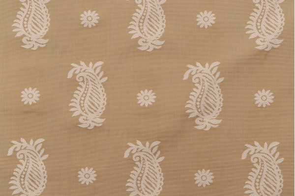 Thibaut Wharton Paisley W74136 Damask Upholstery Fabric in Caramel