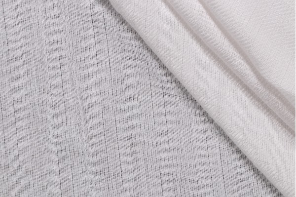 Thibaut Zephyr W80368 Semi-Sheer Drapery Weight Solution Dyed Acrylic Outdoor Fabric in White