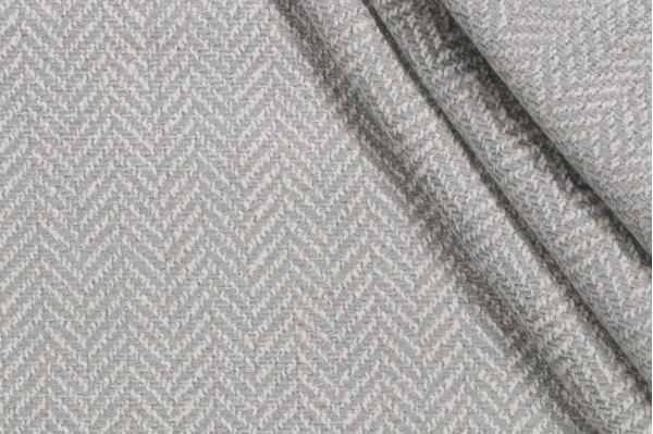 Anna French Montebello W724131 Woven Chenille Upholstery Fabric in Pewter for Thibaut