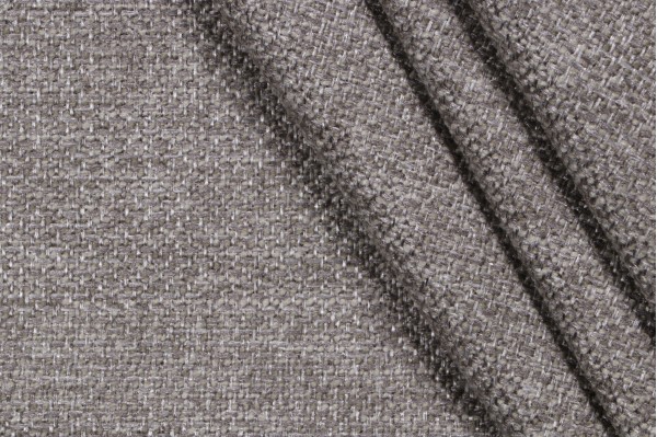 Abbey Woven Upholstery Fabric in Pewter