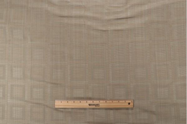 Grey Watkins Juliet Square Silk Decorator Fabric in Dove Gray for Scalamandre