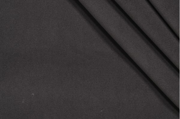 Robert Allen Forever Velvet Upholstery Fabric in Graphite