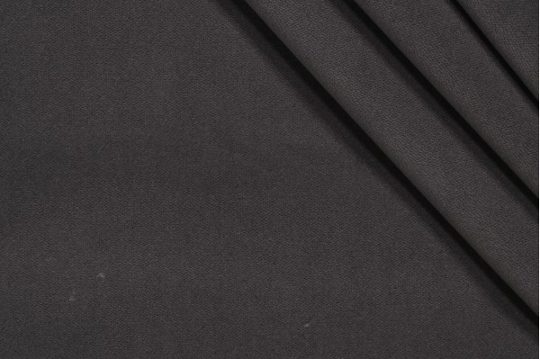 Robert Allen Forever Velvet Upholstery Fabric in Graphite
