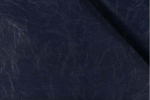 Mooney Vinyl Upholstery Fabric in Navy