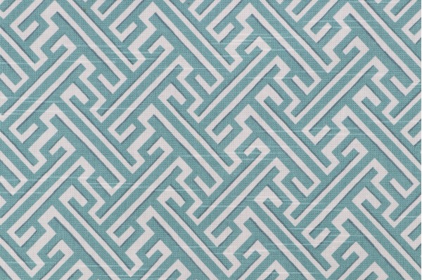 Click for 5 Yards Scalamandre Trellis Printed Cotton Drapery Fabric in Mist Scalamandre Trellis Printed Cotton Drapery Fabric in Mist