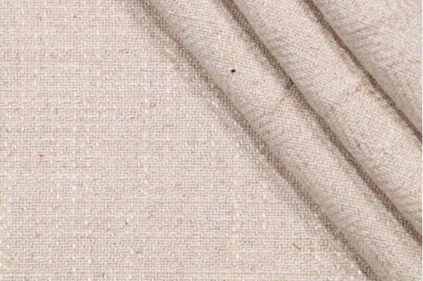 Almira Woven Upholstery Fabric in Linen