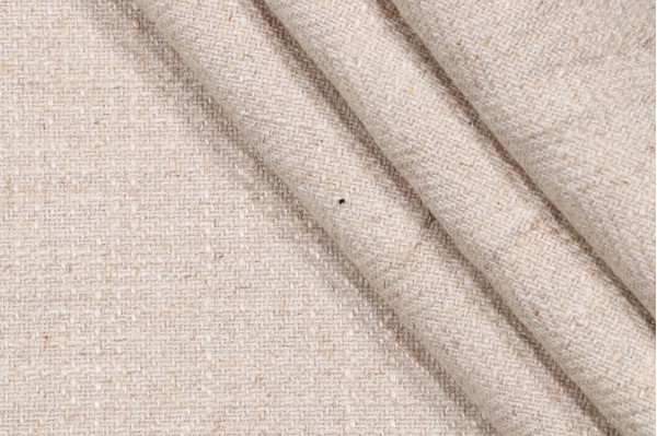 Almira Woven Upholstery Fabric in Linen