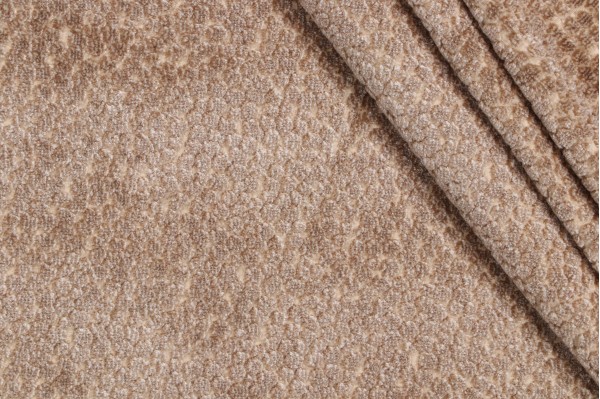 Scalamandre Sandemar Velvet Upholstery Fabric in Taupe 