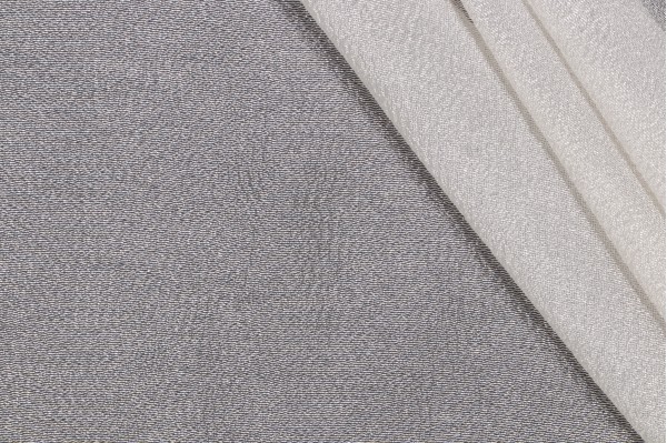 Scalamandre Zef Sheer Drapery Fabric in Ivoire