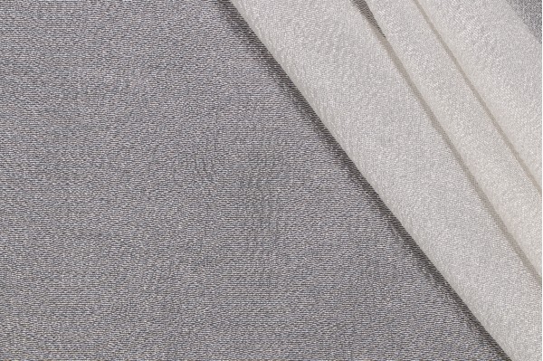 Scalamandre Zef Sheer Drapery Fabric in Ivoire