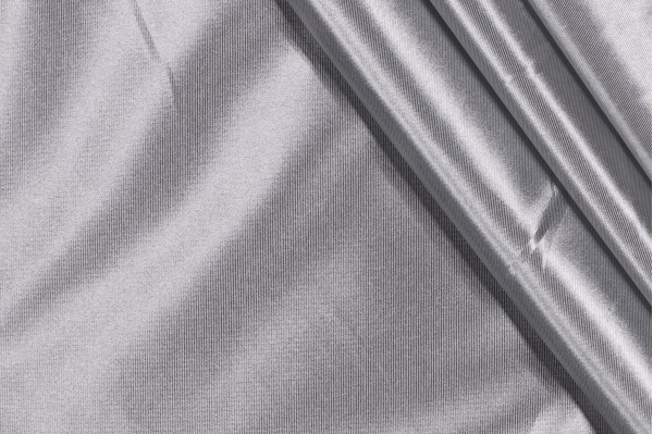 Scalamandre Thermoflect Semi-Sheer Drapery Fabric in Gray