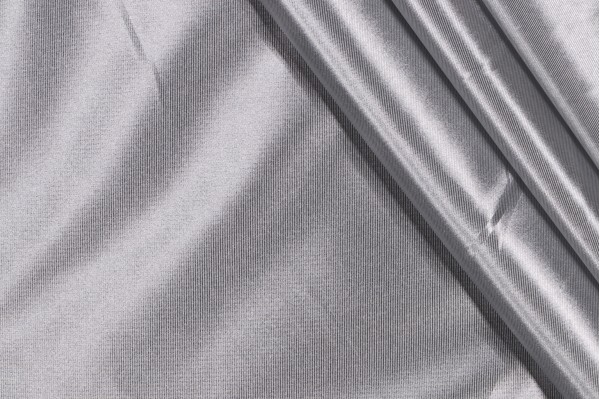 Scalamandre Thermoflect Semi-Sheer Drapery Fabric in Gray