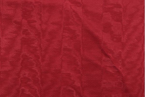 Fonthill Rayure Marquis Moire Decorator Fabric in Azalee for Scalamandre