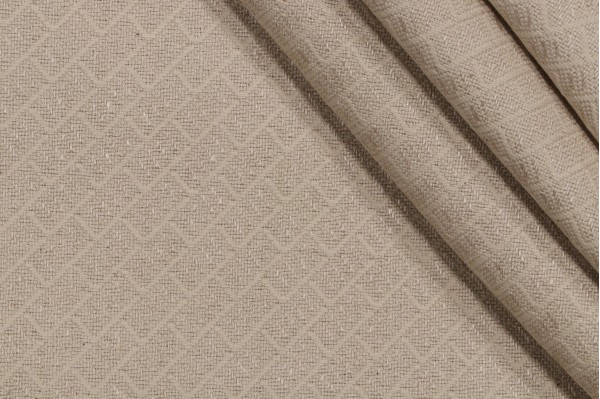 Grey Watkins A Neutral Feeling Woven Upholstery Fabric in Natural/Thatch for Scalamandre