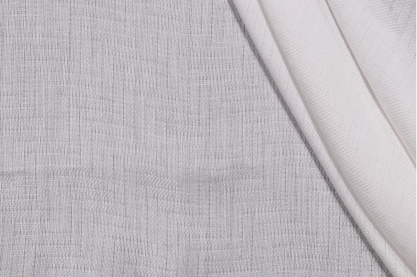 Thibaut Zephyr W80368 Semi-Sheer Drapery Weight Solution Dyed Acrylic Outdoor Fabric in White