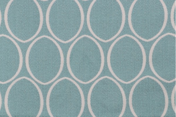 Thibaut Ellipse W80318 Woven Solution Dyed Acrylic Outdoor Fabric in Spa Blue